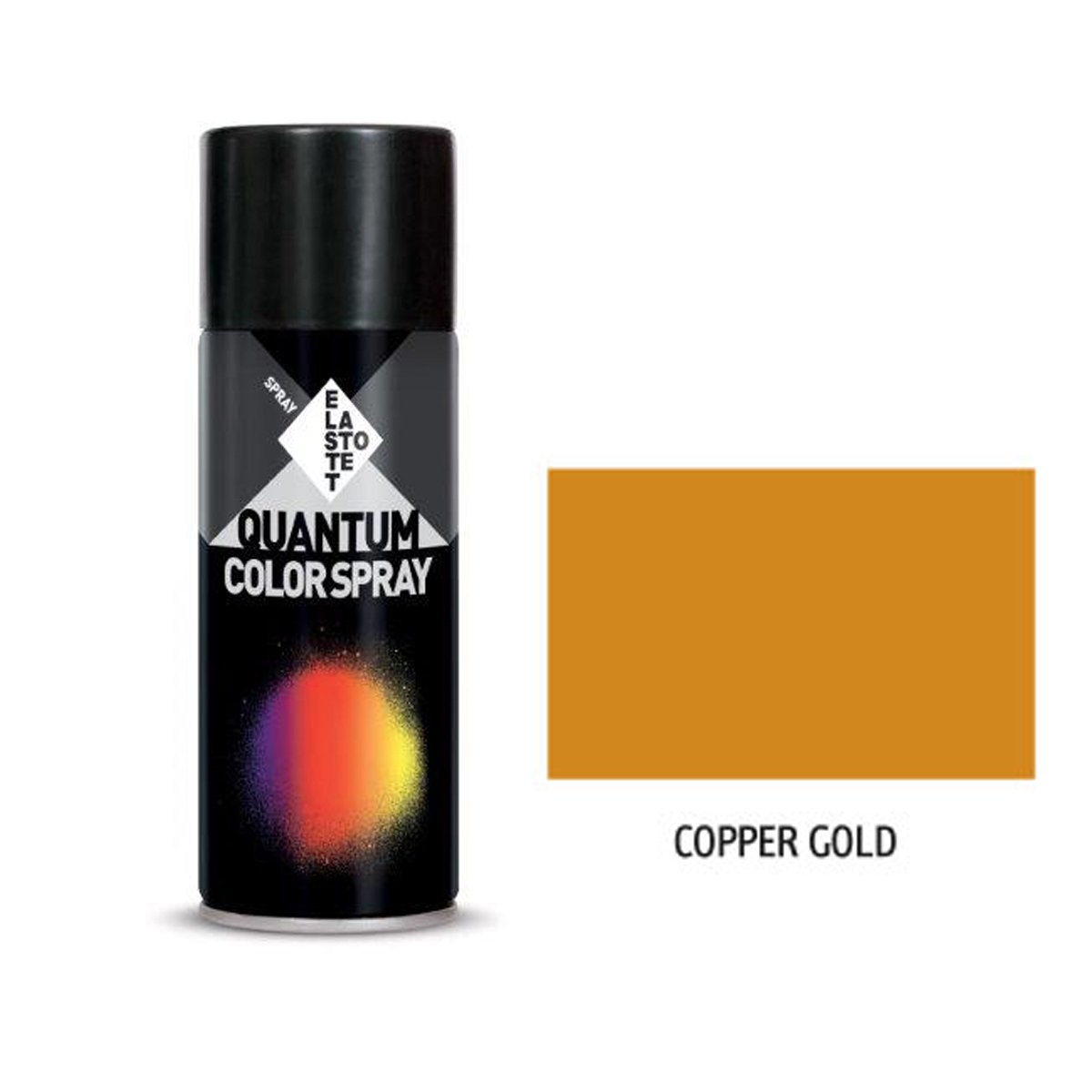 02-0395-3 Σπρέι χαλκού - χρυσό μεταλλικό "cooper gold" - 400ml - Image 1
