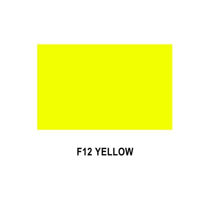 Σπρέι φωσφοριζέ φθορίζων κίτρινο F12 - 400ml - Image 2