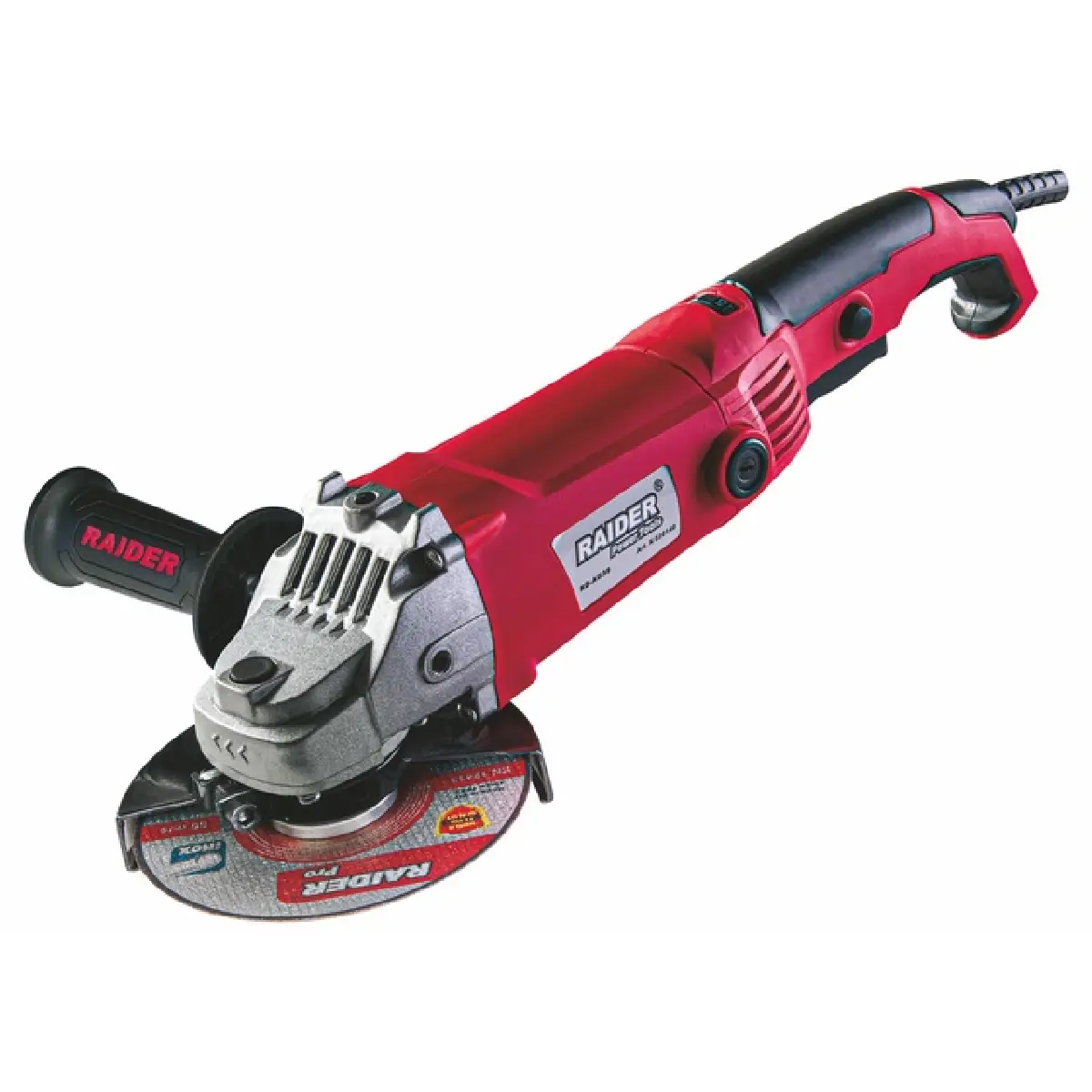 020140 RAIDER ΓΩΝΙΑΚΟΣ ΤΡΟΧΟΣ 125mm ΡΥΘΜ. 1150W RD-AG39 020140 - Image 1