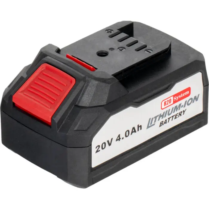 RAIDER R20 set ΔΡΑΠΑΝΟΚΑΤΣΑΒΙΔΟ & ΓΩΝΙΑΚΟΣ ΤΡΟΧΟΣ 20V με 2 Μπαταρίες  2Ah/4Ah RDP-PBCDI20&SPAG20 030238 - Image 6