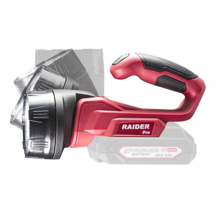 RAIDER R20 solo ΦΑΚΟΣ LED ΜΕ ΜΕΓΙΣΤΗ ΦΩΤΕΙΝΟΤΗΤΑ 260lm 20V RDP-SCLWL20 039714 - Image 2