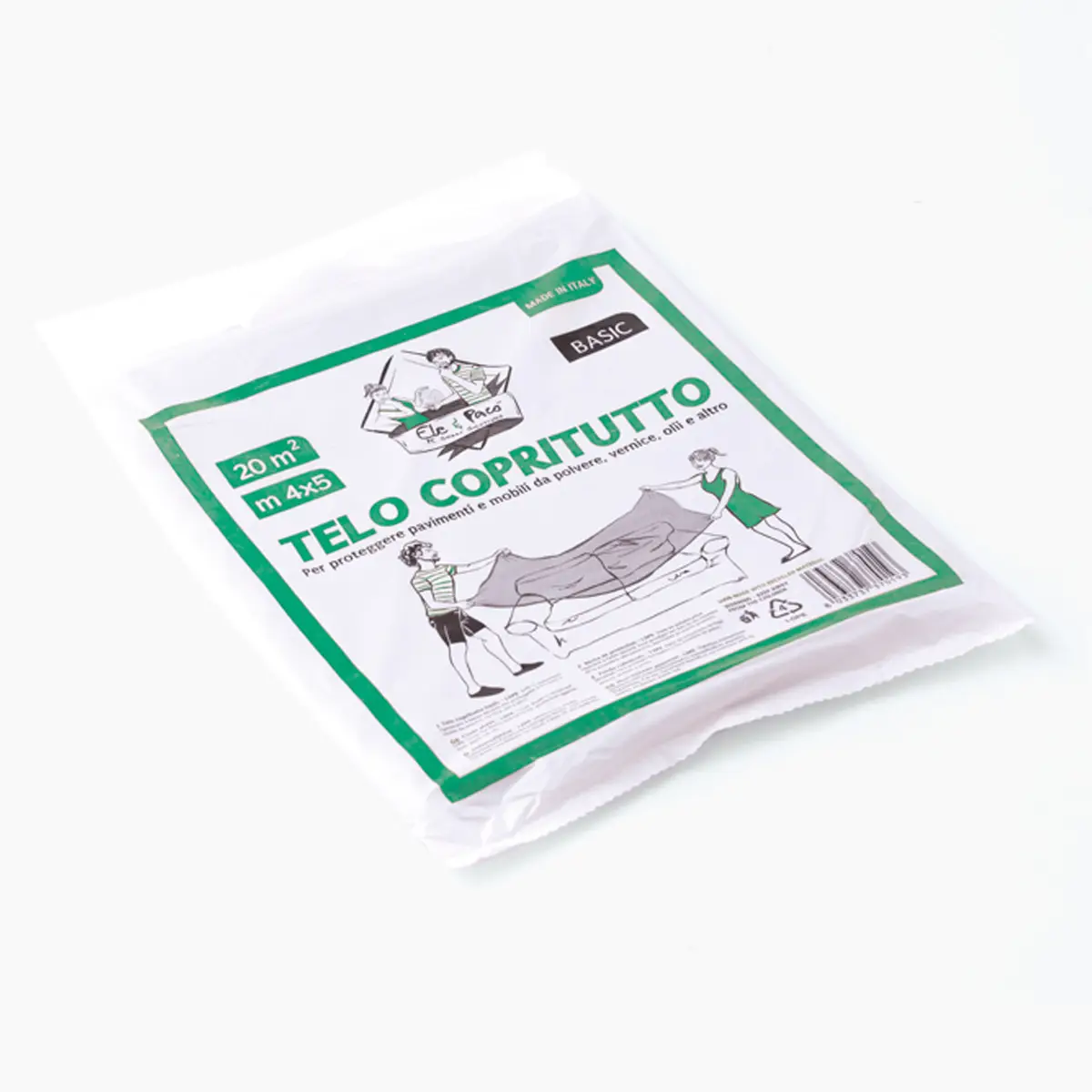 04-0517 ΝΑΥΛΟΝ ΕΠΙΚΑΛΥΨΗΣ 4Μx5Μ ΜΕΣΑΙΟ 12 MICRON - Drop Sheet - Image 1