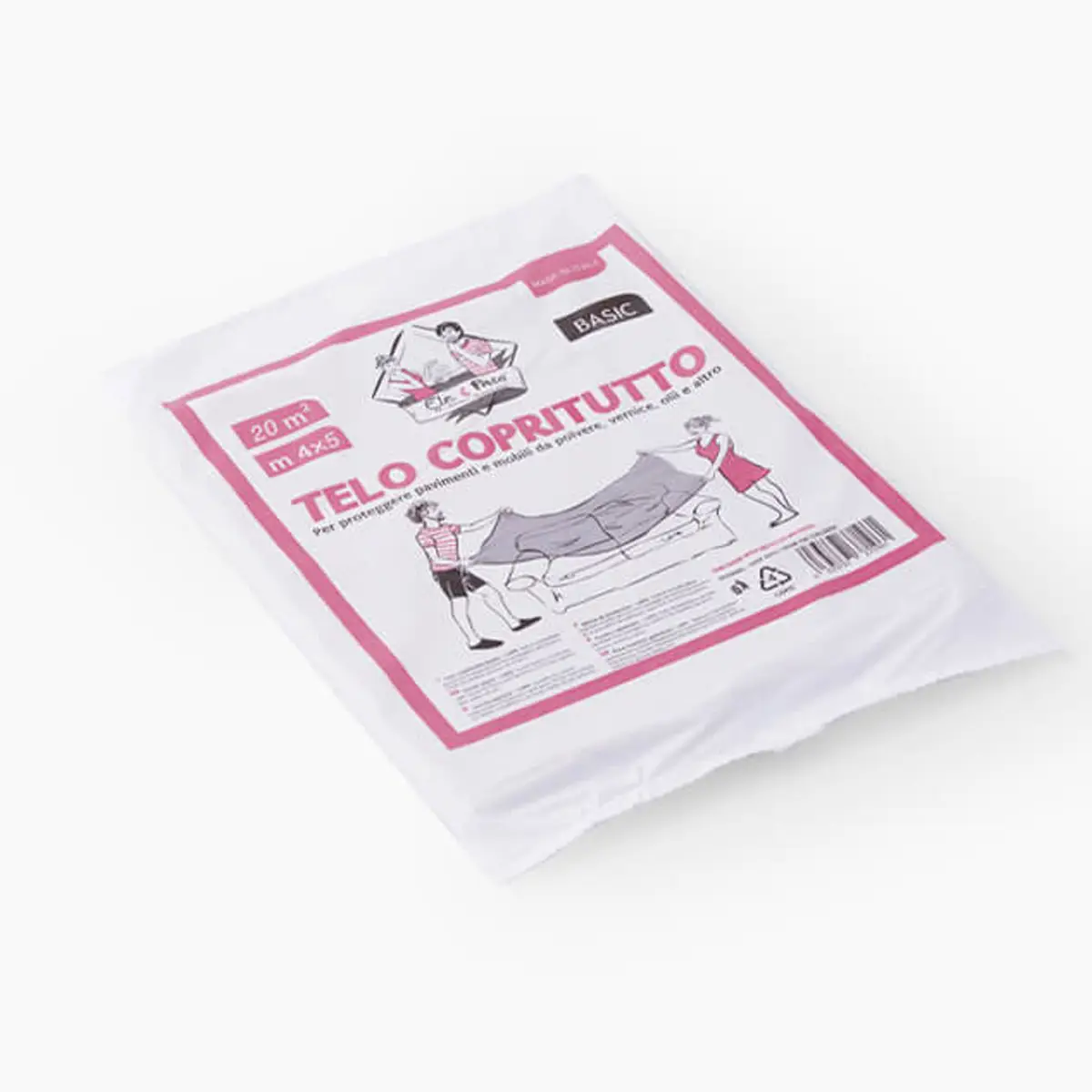 04-0518 ΝΑΥΛΟΝ ΕΠΙΚΑΛΥΨΗΣ 4Μx5Μ - ΧΟΝΤΡΟ 35 MICRON - Drop Sheet - Image 1