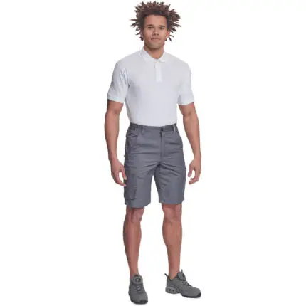 Βερμούδα εργασίας Gijon γκρι 65%poly-35%cott, 195 g/m² No 48/M