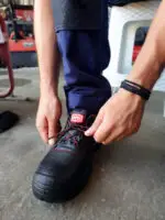 ΠΑΠΟΥΤΣΙ ΔΕΡΜΑΤΙΝΟ ΧΩΡΙΣ ΠΡΟΣΤΑΣΙΑ Ν-46 02 SRC ΜΑΥΡΟ  BWL102 - Image 2