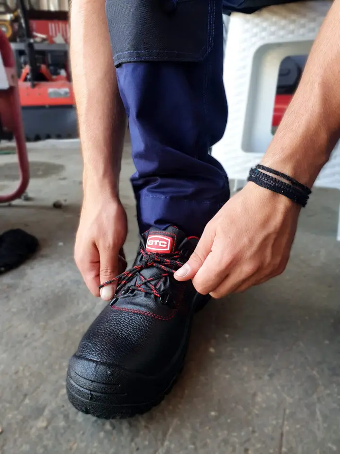 ΠΑΠΟΥΤΣΙ ΔΕΡΜΑΤΙΝΟ ΧΩΡΙΣ ΠΡΟΣΤΑΣΙΑ Ν-46 02 SRC ΜΑΥΡΟ  BWL102 - Image 2