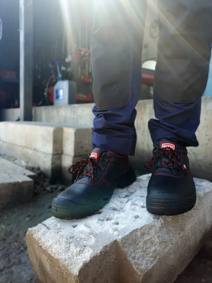 ΠΑΠΟΥΤΣΙ ΔΕΡΜΑΤΙΝΟ ΧΩΡΙΣ ΠΡΟΣΤΑΣΙΑ Ν-46 02 SRC ΜΑΥΡΟ  BWL102 - Image 3