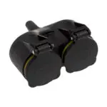 GEYER ΡΕΥΜΑΤΟΔΌΤΗΣ ΜΑΎΡΟΣ ΔΙΠΛΌΣ ΙΡ44, 16Α 250V GEL-013