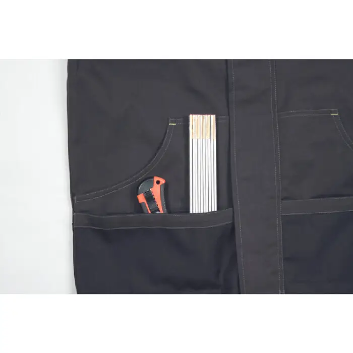 ΜΠΟΥΦΑΝ ΕΡΓΑΣΙΑΣ GREENDALE ΑΝΘΡΑΚΙ/ΛΑΙΜ 65%poly-35%cott, 270 g/m² No 54/L - Image 9