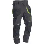 ΠΑΝΤΕΛΟΝΙ ΕΡΓΑΣΙΑΣ GREENDALE ΑΝΘΡΑΚΙ/ΛΑΙΜ 65%poly-35%cott, 270 g/m² No 54/L - Image 6