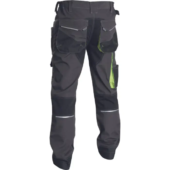 ΠΑΝΤΕΛΟΝΙ ΕΡΓΑΣΙΑΣ GREENDALE ΑΝΘΡΑΚΙ/ΛΑΙΜ 65%poly-35%cott, 270 g/m² No 54/L - Image 7