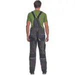 ΦΟΡΜΑ ΕΡΓΑΣΙΑΣ ΜΕ ΤΙΡΑΝΤΕΣ GREENDALE  ΑΝΘΡΑΚΙ/ΛΑΙΜ 65%poly-35%cott, 270 g/m² No 54/L - Image 3