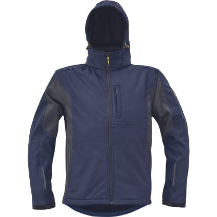 ΜΠΟΥΦΑΝ SOFTSHELL ΕΡΓΑΣΙΑΣ ΑΔΙΑΒΡΟΧΟ DAYBORO ΜΠΛΕ 100%poly, 300g/m² Μ