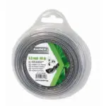 RAIDER Μεσινέζα στριφτή μαύρη 3.3mm-46m - 110249