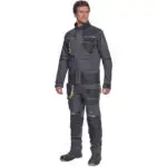 ΜΠΟΥΦΑΝ ΕΡΓΑΣΙΑΣ GREENDALE ΑΝΘΡΑΚΙ/ΛΑΙΜ 65%poly-35%cott, 270 g/m² No 56/XL - Image 5