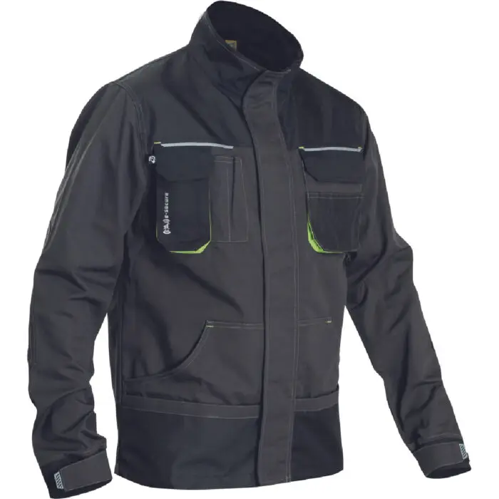 ΜΠΟΥΦΑΝ ΕΡΓΑΣΙΑΣ GREENDALE ΑΝΘΡΑΚΙ/ΛΑΙΜ 65%poly-35%cott, 270 g/m² No 56/XL - Image 6