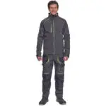 ΜΠΟΥΦΑΝ SOFTSHELL ΕΡΓΑΣΙΑΣ ΑΔΙΑΒΡΟΧΟ GREENDALE ΑΝΘΡΑΚΙ/ΛΑΙΜ 94%poly-6%elast, 320 g/m² L - Image 4