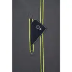 ΜΠΟΥΦΑΝ SOFTSHELL ΕΡΓΑΣΙΑΣ ΑΔΙΑΒΡΟΧΟ GREENDALE ΑΝΘΡΑΚΙ/ΛΑΙΜ 94%poly-6%elast, 320 g/m² L - Image 10