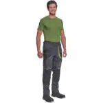 ΠΑΝΤΕΛΟΝΙ ΕΡΓΑΣΙΑΣ GREENDALE ΑΝΘΡΑΚΙ/ΛΑΙΜ 65%poly-35%cott, 270 g/m² No 60/2XL - Image 2