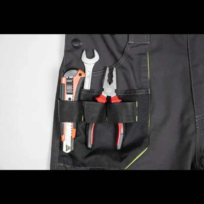 ΠΑΝΤΕΛΟΝΙ ΕΡΓΑΣΙΑΣ GREENDALE ΑΝΘΡΑΚΙ/ΛΑΙΜ 65%poly-35%cott, 270 g/m² No 60/2XL - Image 11