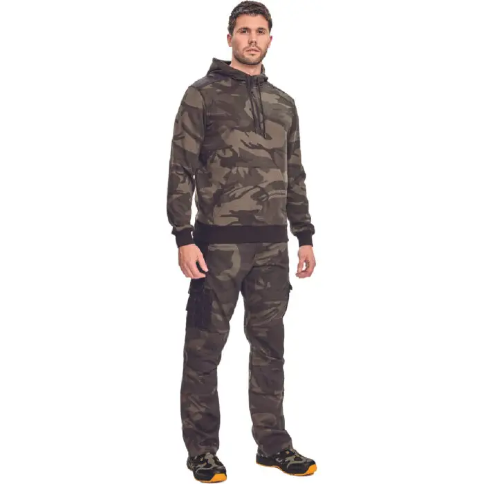 ΜΠΛΟΥΖΑ ΦΟΥΤΕΡ ΜΕ ΚΟΥΚΟΥΛΑ-HOODIE CRAMBE ΚΑΜΟΥΦΛΑΖ 65%poly-35%cott, 340 g/m² 3XL - Image 2