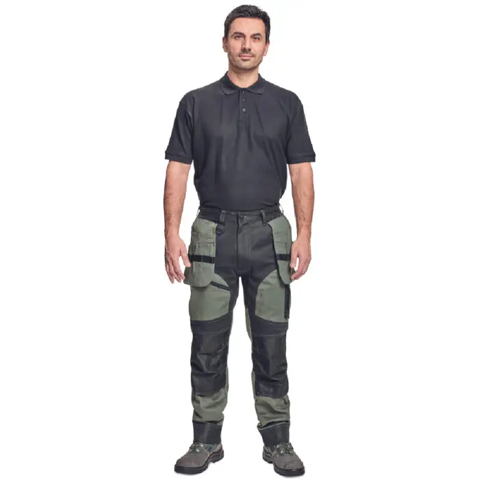 ΠΑΝΤΕΛΟΝΙ ΕΡΓΑΣΙΑΣ KEILOR ΛΑΔΙ/ΜΑΥΡΟ ΜΕ ΕΛΑΣΤΙΝΗ 265g/m² No 58/XL - Image 4