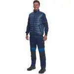 ΓΙΛΕΚΟ ΕΡΓΑΣΙΑΣ MAX NEO LIGHT ΣΚΟΥΡΟ ΜΠΛΕ 100%POLY, 200g/m² 2XL - Image 2