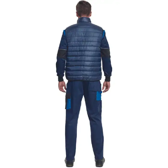 ΓΙΛΕΚΟ ΕΡΓΑΣΙΑΣ MAX NEO LIGHT ΣΚΟΥΡΟ ΜΠΛΕ 100%POLY, 200g/m² 2XL - Image 3