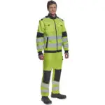 ΜΠΟΥΦΑΝ ΕΡΓΑΣΙΑΣ MAX VIVO 2σε1 ΚΙΤΡΙΝΟ ΥΨΗΛΗΣ ΕΥΚΡΙΝΕΙΑΣ 65%poly-35%cott, 250 g/m² No 48/M - Image 5