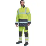 ΜΠΟΥΦΑΝ ΕΡΓΑΣΙΑΣ ΑΔΙΑΒΡΟΧΟ ΨΥΧΟΥΣ SEFTON ΚΙΤΡΙΝΟ ΥΨΗΛΗΣ ΕΥΚΡΙΝΕΙΑΣ POLY/PU 160 g/m² L - Image 4