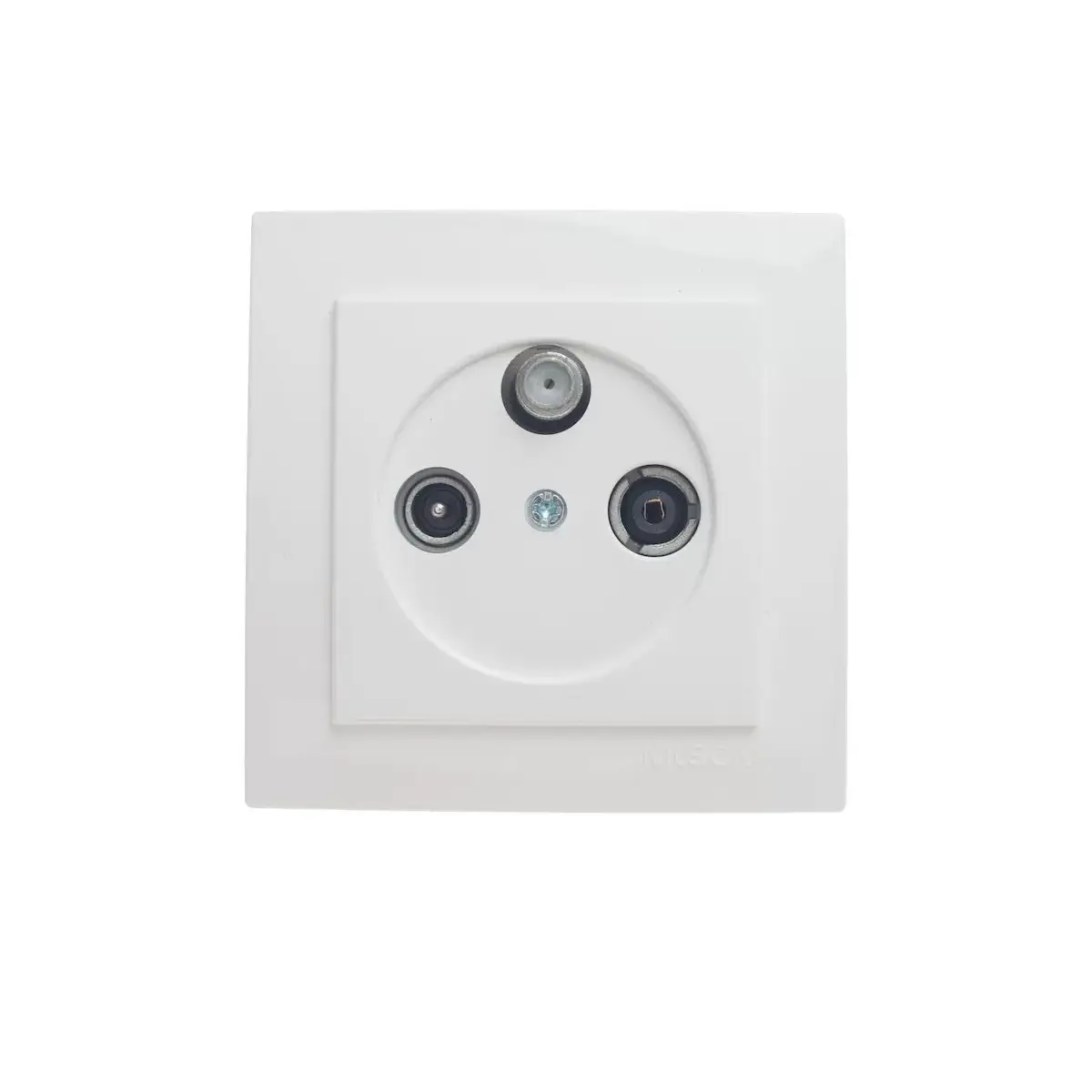 05-7158 GEYER ΠΡΙΖΑ ΚΕΡΑΙΑΣ ΤΗΛΕΟΡΑΣΗΣ, ΔΟΡΥΦΟΡΙΚΗΣ & ΡΑΔΙΟΦΩΝΟΥ ΤΕΡΜΑΤΙΚΗ NILSON ΣΕ ΛΕΥΚΟ ΧΡΩΜΑ 24111039 - Image 1