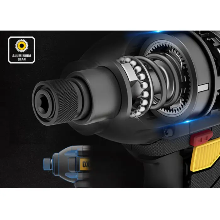 CAT SET ΚΑΤΣΑΒΙΔΙ ΠΑΛΜΙΚΟ Li-ion 18V 2x2Ah DX71 - Image 4