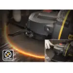 CAT ΓΩΝΙΑΚΟΣ ΤΡΟΧΟΣ 230ΜΜ 2350W DX35 - Image 5