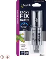 Κόλλα μετάλλων 2 συστατικών 25ml Epoxy Fix Metal
