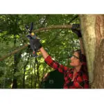 CAT SET ΑΛΥΣΟΠΡΙΟΝΟ ΚΛΑΔΕΥΤΙΚΟ ΜΠΑΤΑΡΙΑΣ Li-ion 18V 4Ah DG231 - Image 3