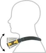 CAT ΦΑΚΟΣ ΛΑΙΜΟΥ LED ΑΔΙΑΒΡΟΧΟΣ IPX4 ΔΙΠΛΗΣ ΛΕΙΤΟΥΡΓΙΑΣ με Μέγιστη Φωτεινότητα 200Lm CT7100 - Image 3