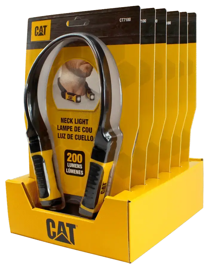 CAT ΦΑΚΟΣ ΛΑΙΜΟΥ LED ΑΔΙΑΒΡΟΧΟΣ IPX4 ΔΙΠΛΗΣ ΛΕΙΤΟΥΡΓΙΑΣ με Μέγιστη Φωτεινότητα 200Lm CT7100 - Image 5