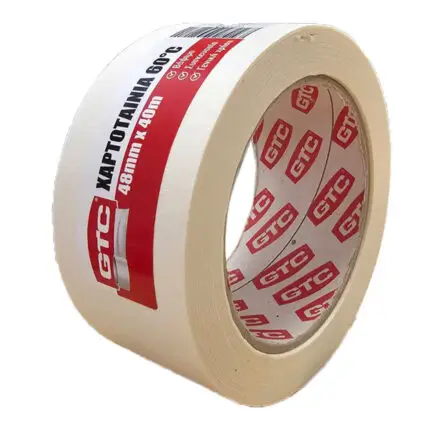GTC Χαρτοταινία λευκή 48mm*40m