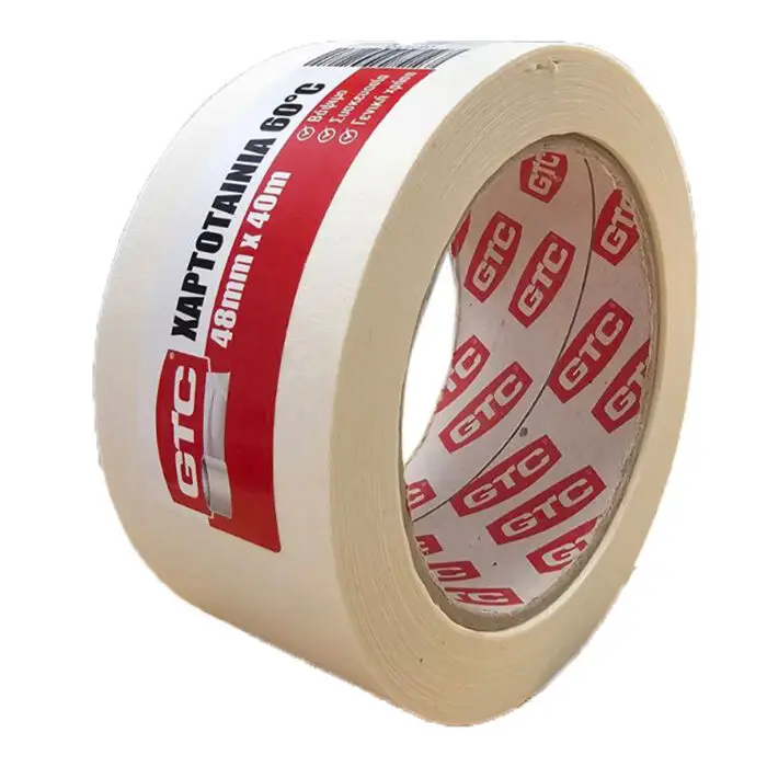 GTC ΧΑΡΤΟΤΑΙΝΙΑ ΛΕΥΚΗ 48mm*40m - Image 2