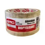 GTC ΤΑΙΝΙΑ ΣΥΣΚΕΥΑΣΙΑΣ ΘΟΡΥΒΩΔΗΣ ΔΙΑΦΑΝΗ 48mm*50m