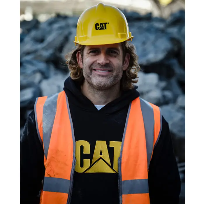 CAT ΜΠΛΟΥΖΑ ΦΟΥΤΕΡ ΜΕ ΚΟΥΚΟΥΛΑ TRADEMARK ΜΑΥΡΗ XL W10646 - Image 5