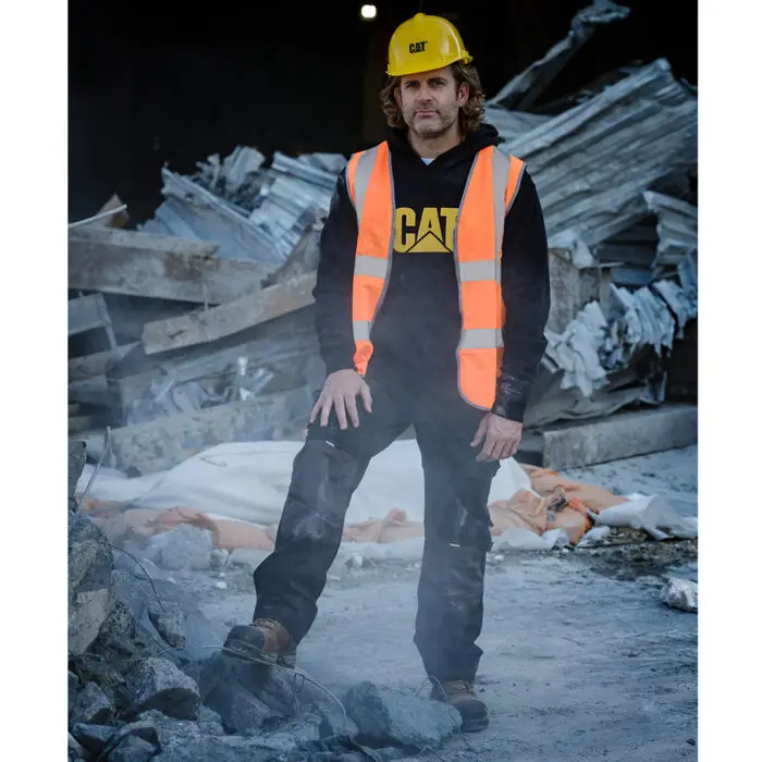 CAT ΜΠΛΟΥΖΑ ΦΟΥΤΕΡ ΜΕ ΚΟΥΚΟΥΛΑ TRADEMARK ΜΑΥΡΗ XL W10646 - Image 6