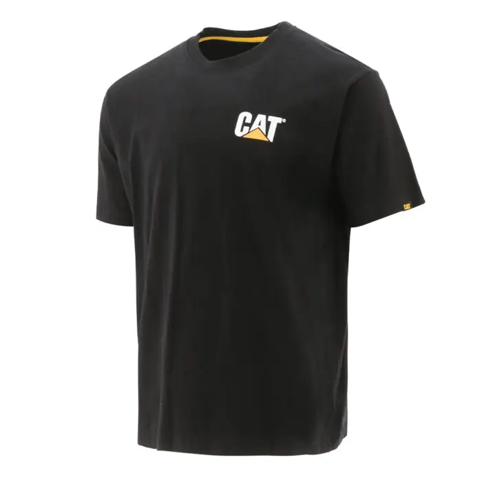 CAT ΜΠΛΟΥΖΑΚΙ ΚΟΝΤΟΜΑΝΙΚΟ ΜΑΥΡΟ TRADEMARK TEE 2XL W05324 - Image 2