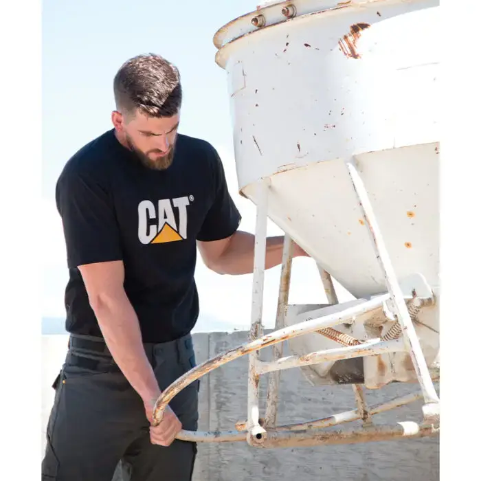 CAT ΜΠΛΟΥΖΑΚΙ ΚΟΝΤΟΜΑΝΙΚΟ ΜΑΥΡΟ TM LOGO L 1510305 - Image 5