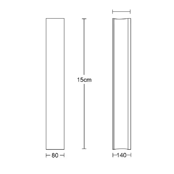 GTC ΠΟΜΟΛΑ ΛΑΒΗ mod.283 ΑΛΟΥΜΙΝΙΟΥ Μήκος Συνολικό 150mm Κέντρα Βίδας 128mm (3283) - Image 2