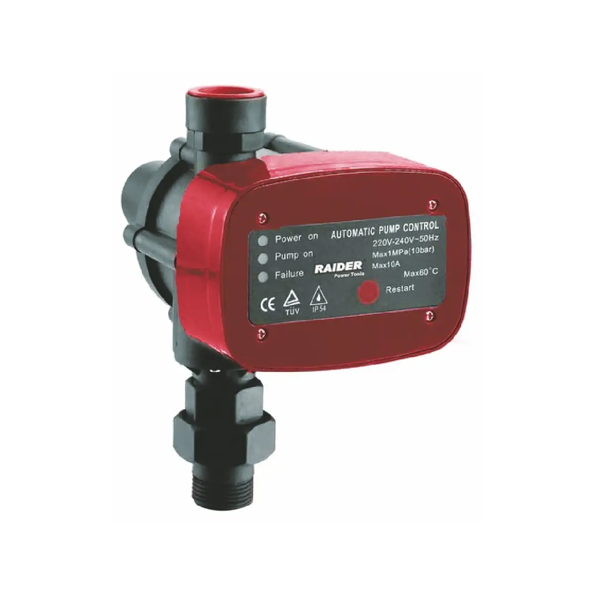 070127 RAIDER ΠΙΕΣΤΙΚΟΥ ΗΛΕΚΤΡΟΝΙΚΟΣ ΕΛΕΓΚΤΗΣ ΠΙΕΣΗΣ ΑΝΤΛΙΩΝ RD-EP02 070127 - Image 1