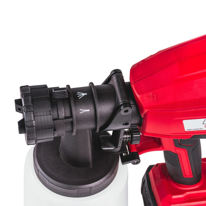 RAIDER R20 Solo ΠΙΣΤΟΛΙ ΒΑΦΗΣ ΗΛΕΚΤΡΙΚΟ 20V με Δοχείο 1lt RDP-CSGC20 074203 - Image 3
