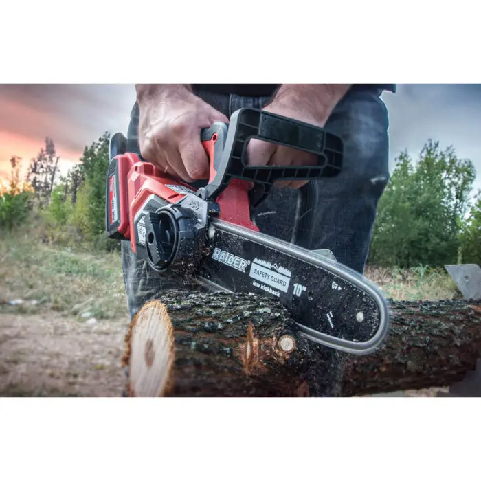 RAIDER Αλυσοπρίονο κλαδευτικό μπαταρίας 1x4Ah 20V 2,95kg με λάμα 25,5cm RDI-BCCS32 077001 - Image 8