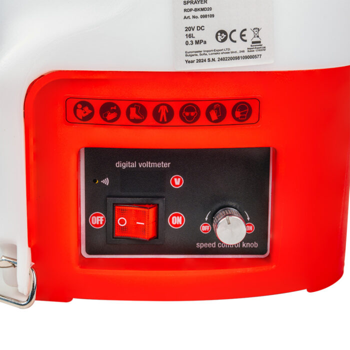 RAIDER R20 Solo ΨΕΚΑΣΤΗΡΑΣ 16L 3bar RDP-BKMD20 098109 - Image 6