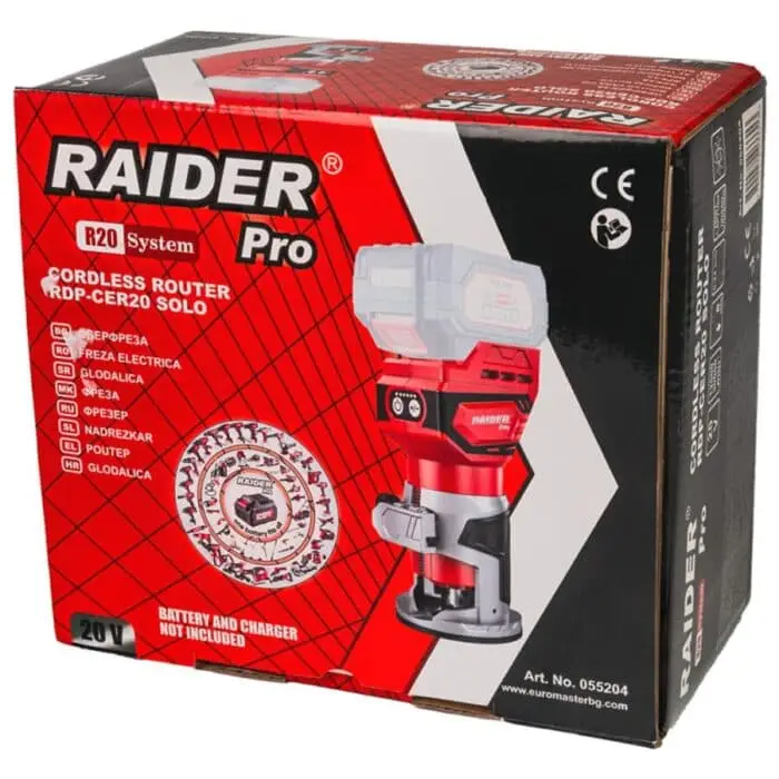 RAIDER R20 solo ΡΟΥΤΕΡ ΠΕΡΙΘΩΡΙΩΝ 8mm 12000-30000min-1 RDP-CER20 055204 - Image 4